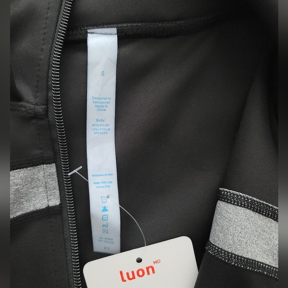 ⚫️2/$100 NEW LULULEMON full zip hoodie 6 - Picture 3 of 4